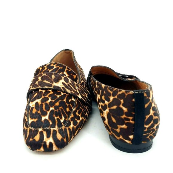 Halogen Womens Slip On Flats Leopard Print 7 - Picture 3 of 10
